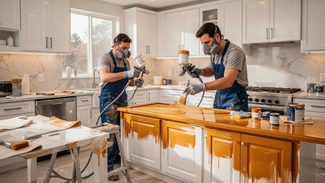 Cabinet & Kitchen Painting