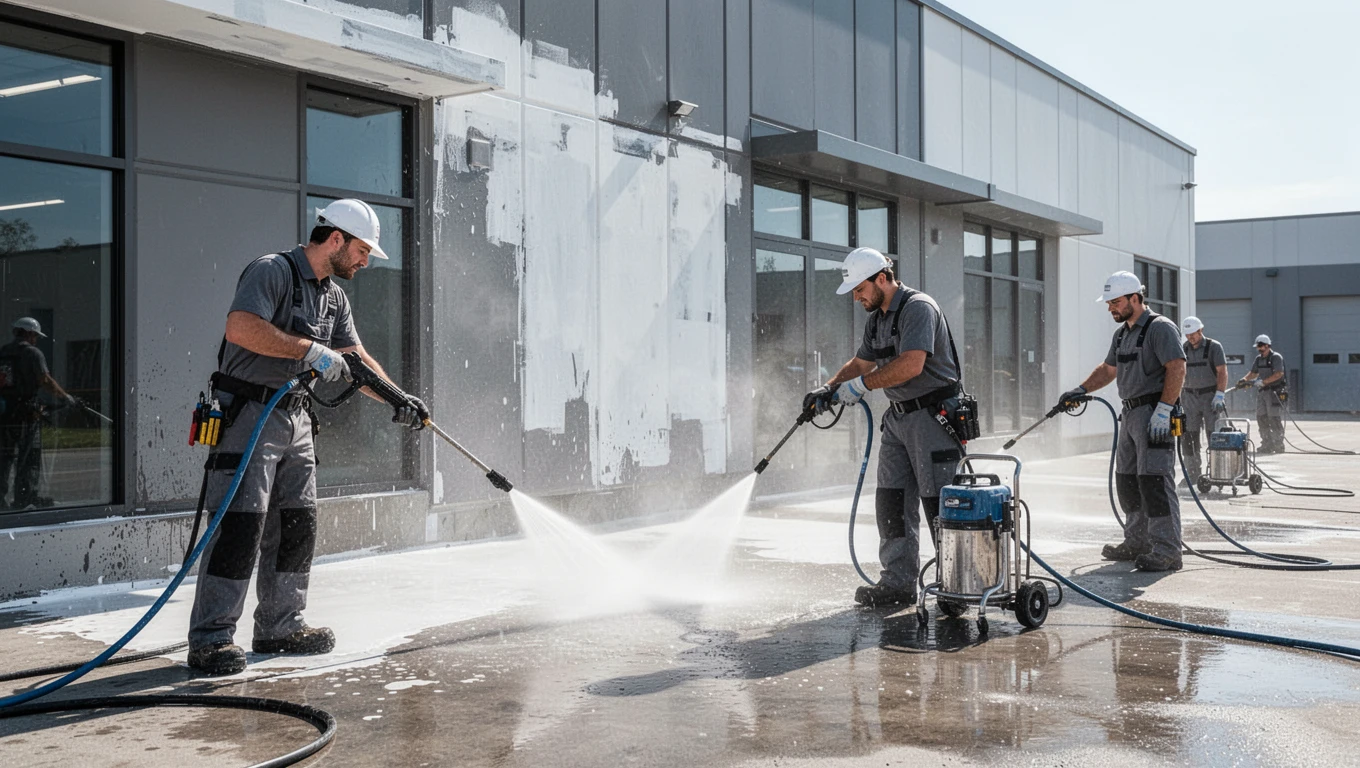Pressure Cleaning & Surface Preparation